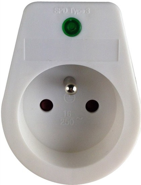 Solight 236J 1AC outlet(s) 230V Weiß Spannungsschutz