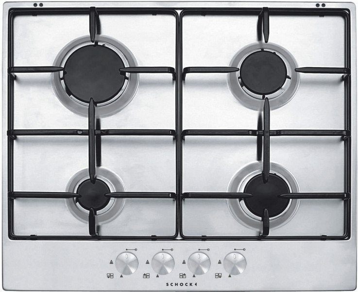 Schock PC60 AV IX Eingebaut Gas Edelstahl