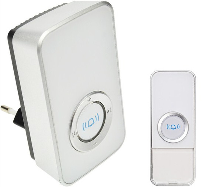Solight 1L30 Wireless door bell kit Cеребряный набор дверных звонков