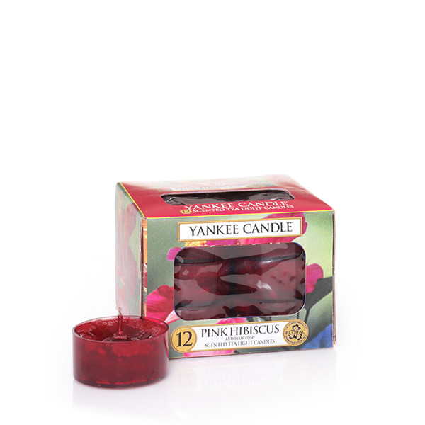 Yankee Candle 1302671E Круглый Красный 12шт восковая свеча