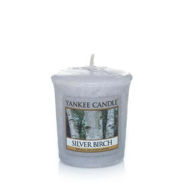 Yankee Candle 1303340E Круглый Cеребряный 1шт восковая свеча