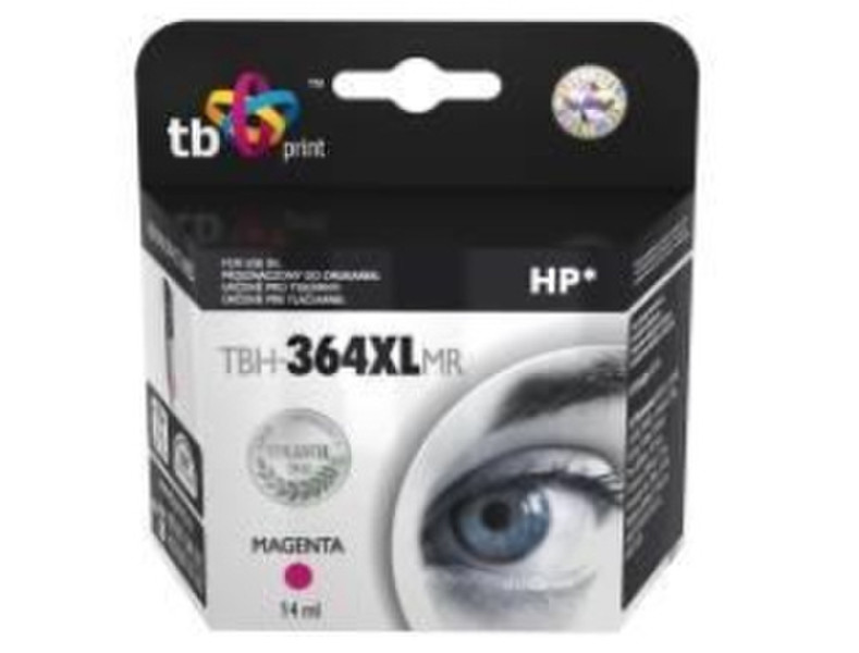 TB Print TBH-364XLMR 750pages Magenta laser toner & cartridge