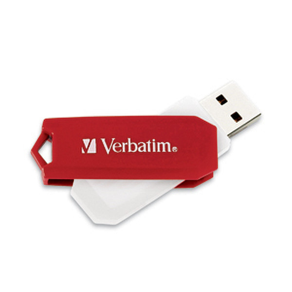 Verbatim Store 'n' Go® Swivel USB Drive - 32GB 32GB USB 2.0 Typ A Rot USB-Stick