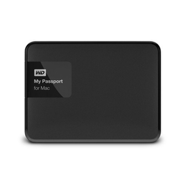 Western Digital My Passport for Mac 3000GB Black,Silver external hard drive