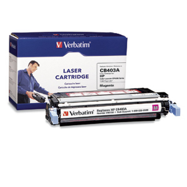 Verbatim HP CB403A Replacement Laser Cartridge Magenta