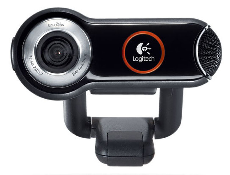 Logitech Webcam Pro 9000 2MP 1600 x 1200pixels USB Black webcam