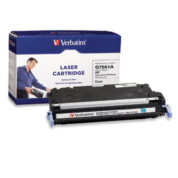 Verbatim HP Q7561A Replacement Laser Cartridge Cyan