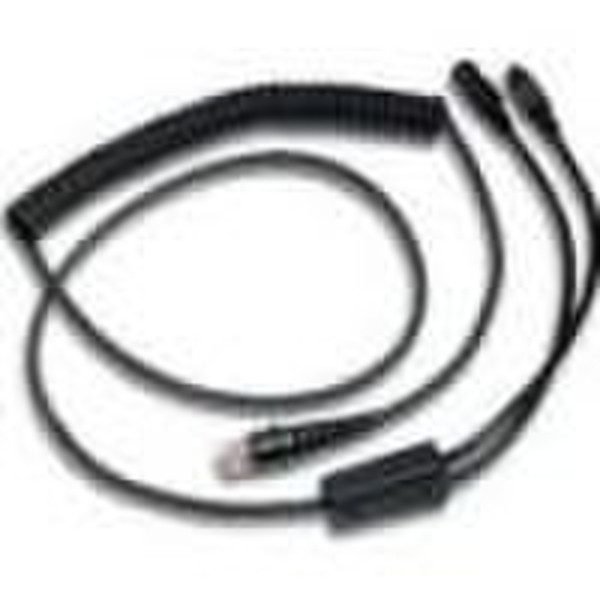 Honeywell 53-53002B-3 2.7m Black PS/2 cable