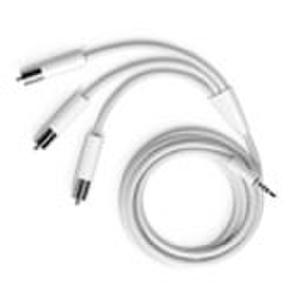 Apple iPod AV Cable Белый аудио кабель