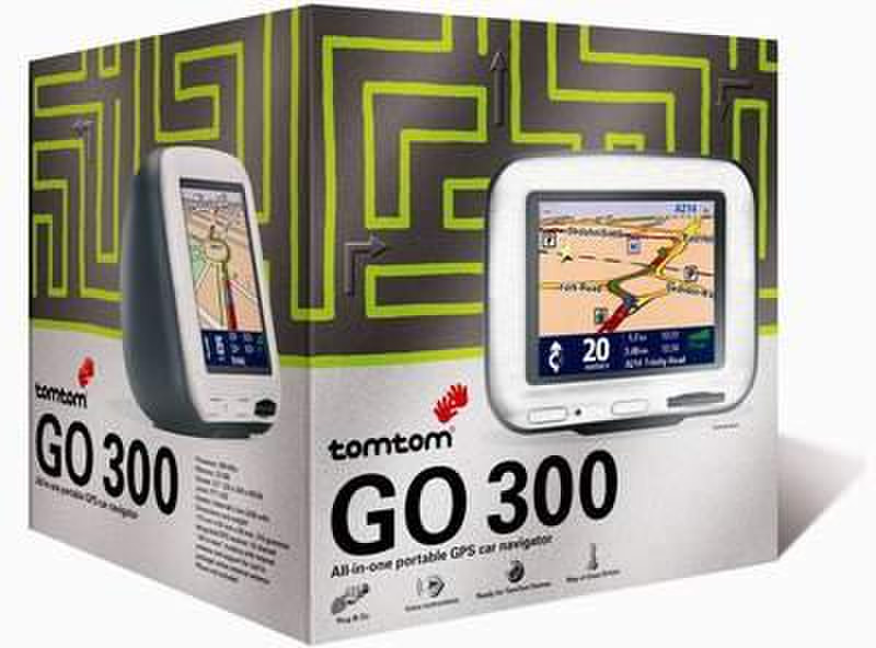 TomTom GO 300 - Benelux LCD Navigationssystem