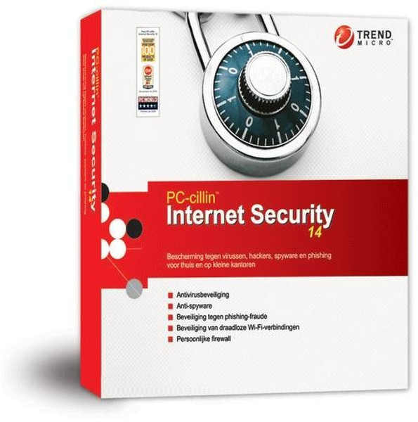 Trend Micro PC-cillin Internet Security 1пользов. FRE