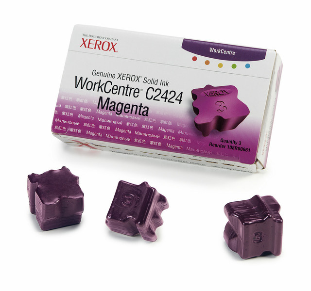 Xerox 108R00661 Magenta 3400pages 3pc(s) ink stick