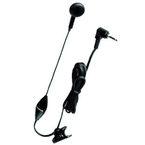 Nokia HDC-5 Monaural Wired Black mobile headset