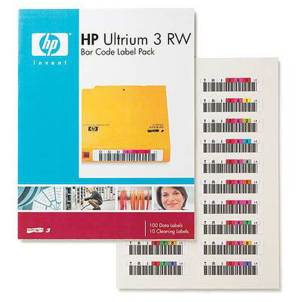 Hewlett Packard Enterprise Q2007A bar code label