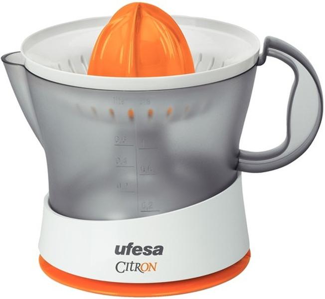 Ufesa EX4937 Citron 0.6L 25W White electric citrus press