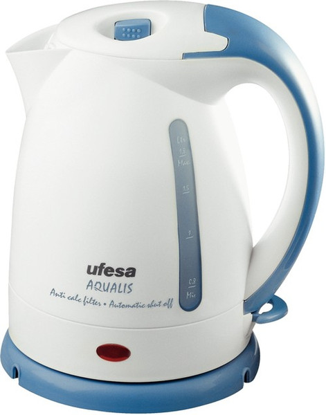 Ufesa HA7605 Aqualis 1.8л 2000Вт Белый электрический чайник