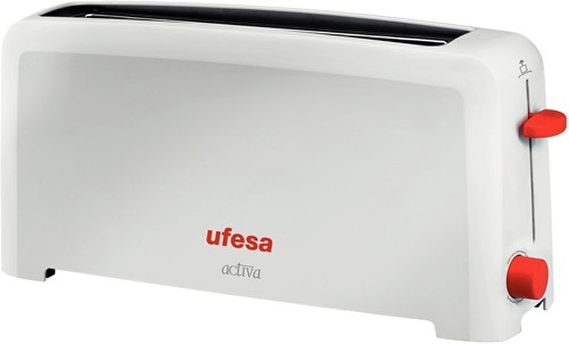 Ufesa TT7361 Activa 2Scheibe(n) 1000W Weiß Toaster