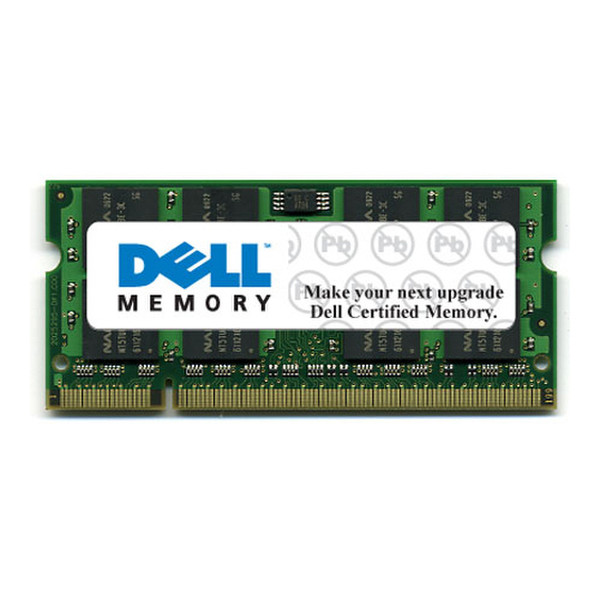 DELL 2GB, DDR II SDRAM, 800MHz, Latitude E6400 Laptop, NON-ECC 2GB DDR2 800MHz memory module