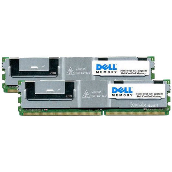 DELL 2GB(2x1GB), DDR II SDRAM, 667MHz, PowerEdge 1950, ECC 2GB DDR2 667MHz ECC memory module
