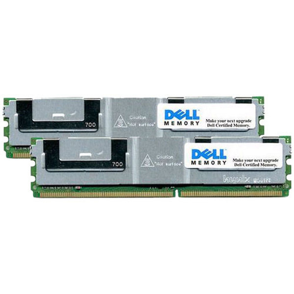 DELL 4GB(2x2GB), DDR II SDRAM, PowerEdge 2950, NON-ECC 4ГБ DDR2 667МГц модуль памяти
