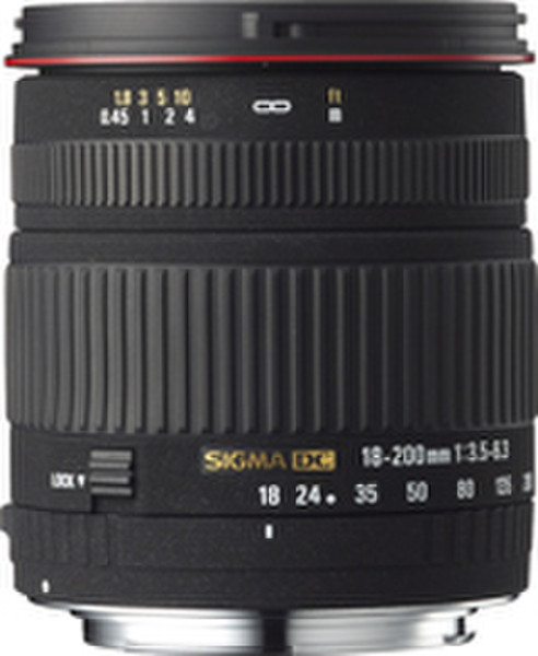 Sigma 18-200mm F3, 5-6, 3 DC P/AF Black