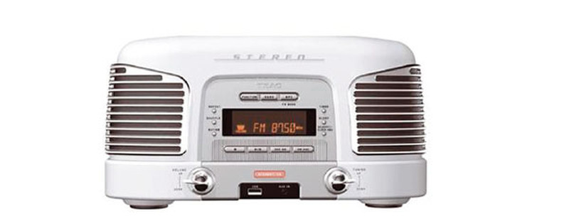 TEAC SLD910W Digital 15W Weiß CD-Radio