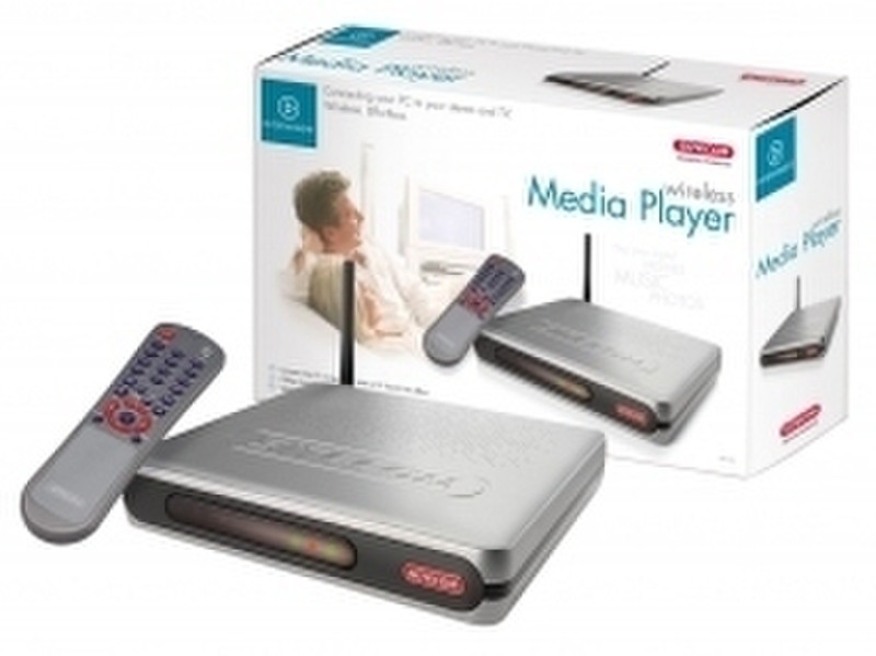 Sitecom Wireless Media Player Silver digital media player