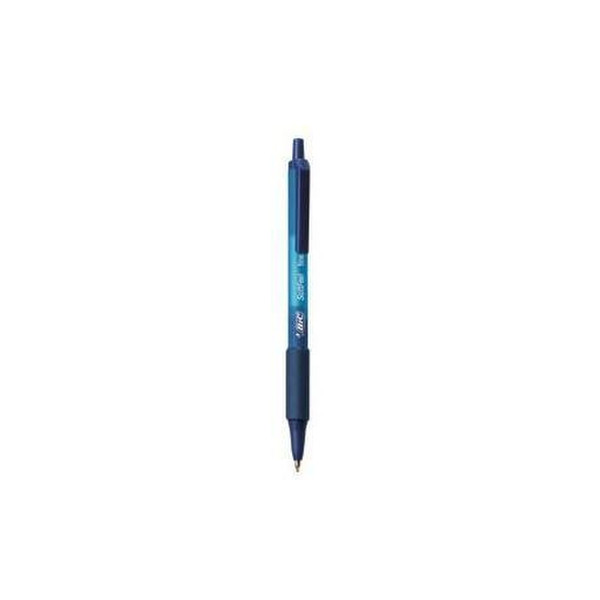 BIC 837398 Clip-on retractable ballpoint pen Blue 12pc(s) ballpoint pen