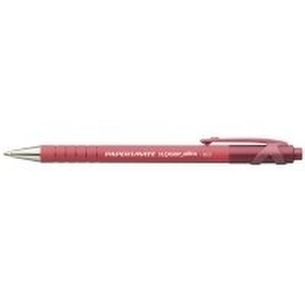 Papermate Ballpen Flexgrip, Medium Red, 12 Red 12pc(s)