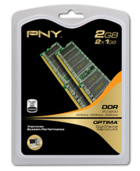 PNY Dimm DDR 2GB DDR 400MHz Speichermodul