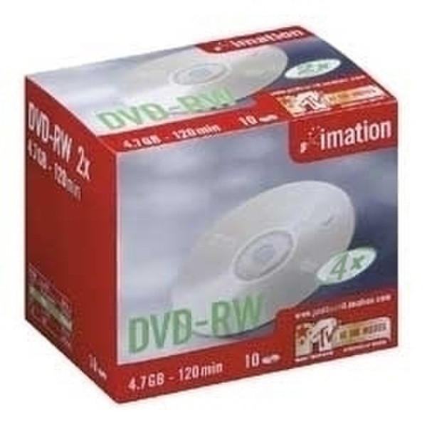 Imation DVD-RW 4x 4.7GB (10) 4.7ГБ DVD-RW 10шт