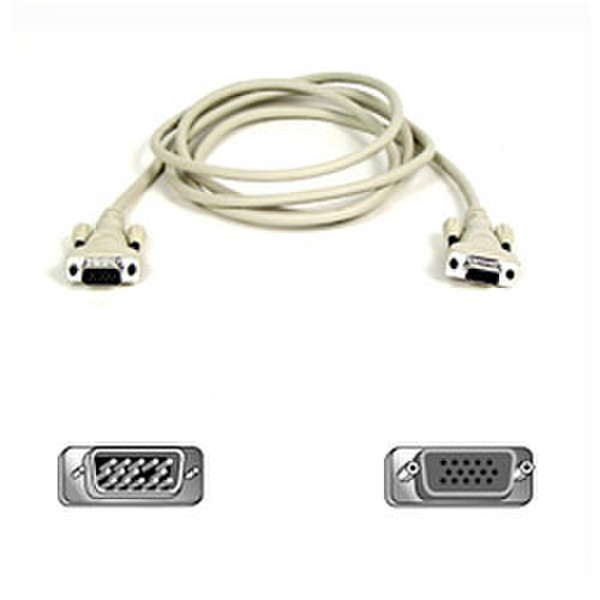 Belkin Cable VGA Monitor Extension HDDB15 3m