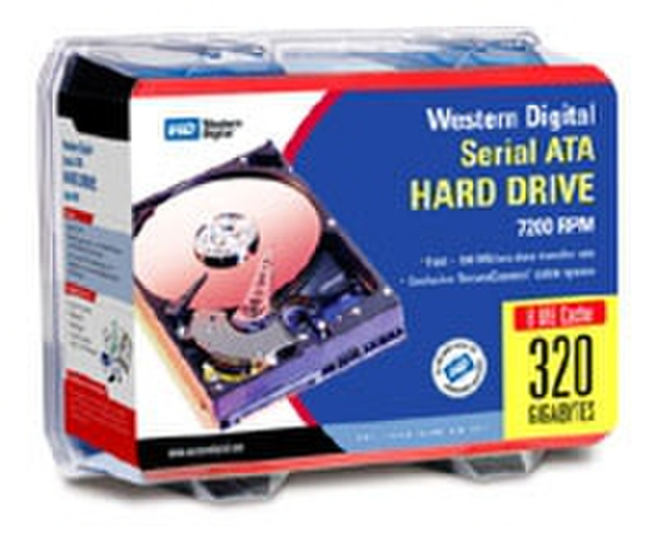 Western Digital HDD CaviarSE 320GB SATA150 7200 RPM 8MB 320GB SATA Interne Festplatte