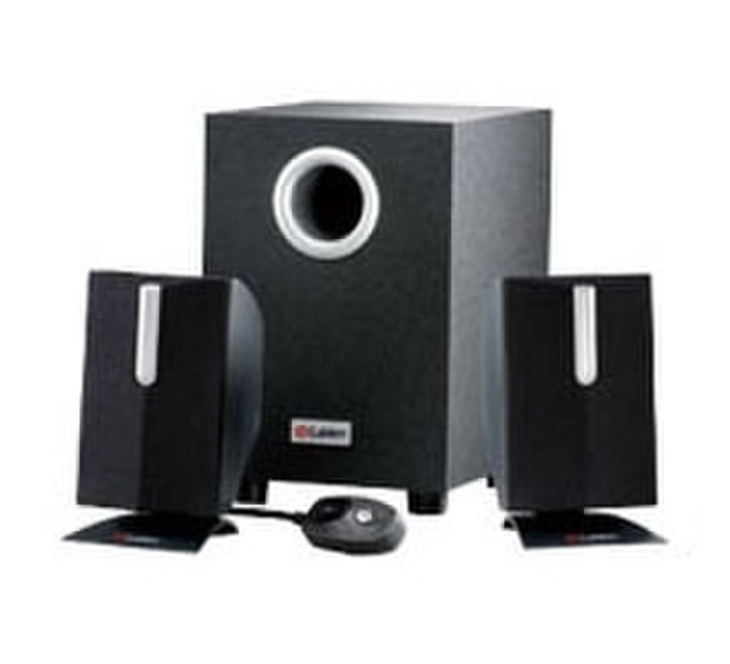 Labtec Pulse 285 2.1 Speaker System 6W Black loudspeaker