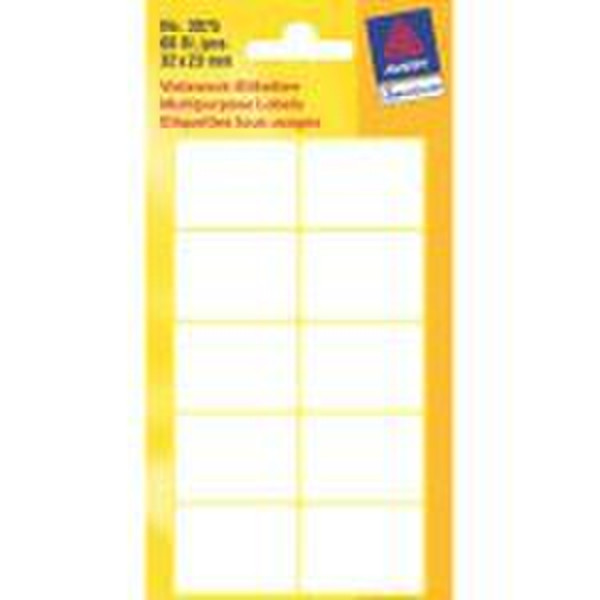 Avery Multipurpose Labels, White 32 x 23 60pc(s) self-adhesive label