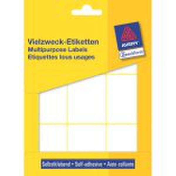 Avery Multipurpose Labels, White 50 x 39 252Stück(e) selbstklebendes Etikett