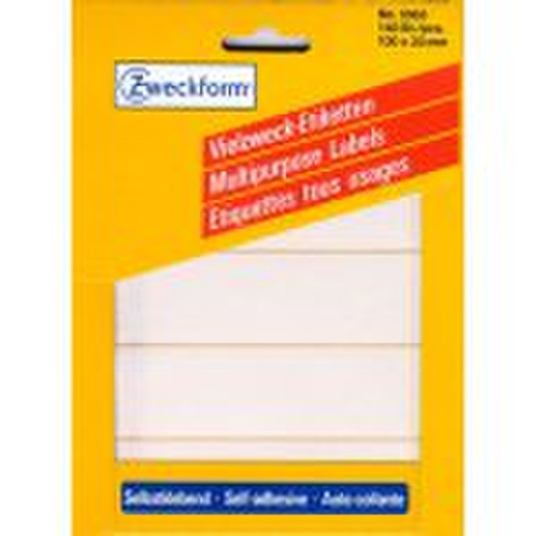 Avery Multipurpose Labels, White 100 x 30 140pc(s) self-adhesive label