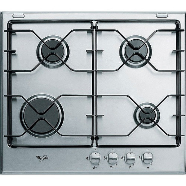 Whirlpool AKT 617 Встроенный Gas hob Нержавеющая сталь