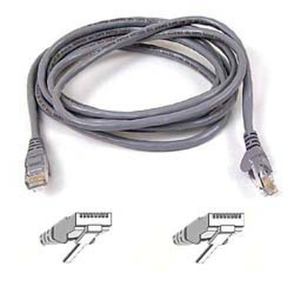 Belkin Cable Patch FastCAT RJ45 2m Grey Bag