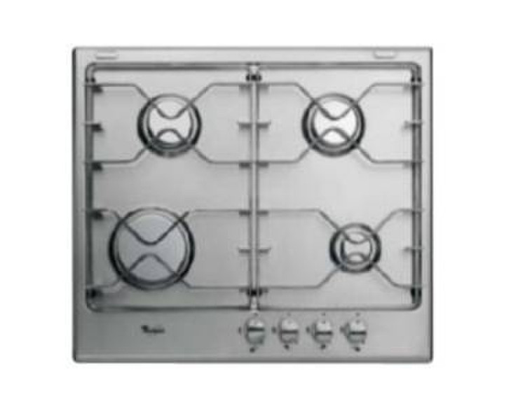 Whirlpool AKT 637 Встроенный Gas hob Нержавеющая сталь