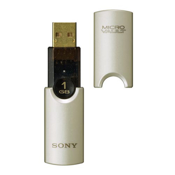 Sony Micro Vault Turbo USB Storage Media - 1GB USM-1GEX 1GB USB 2.0 Typ A USB-Stick