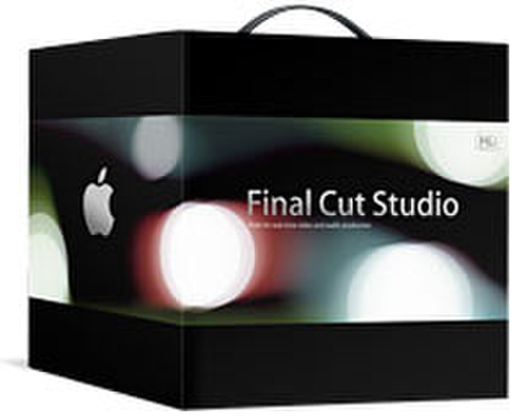 Apple Final Cut Studio EN DVD Mac 1user(s) English