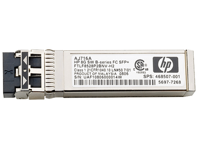 Hewlett Packard Enterprise ProCurve Gigabit-SX-LC mini-GBIC mini-GBIC 1000Мбит/с 850нм Multi-mode