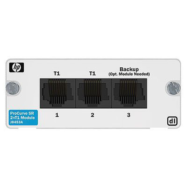 Hewlett Packard Enterprise 2-port T1 dl Module Netzwerkkarte