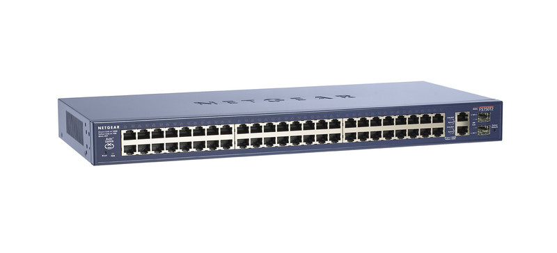 Netgear FS750T2EU Black network switch