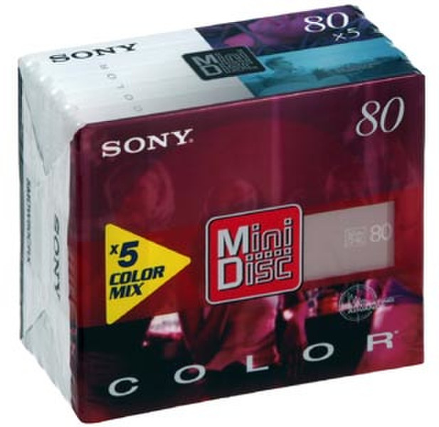 Sony MiniDisc 5MDW80CRX magneto optical disk
