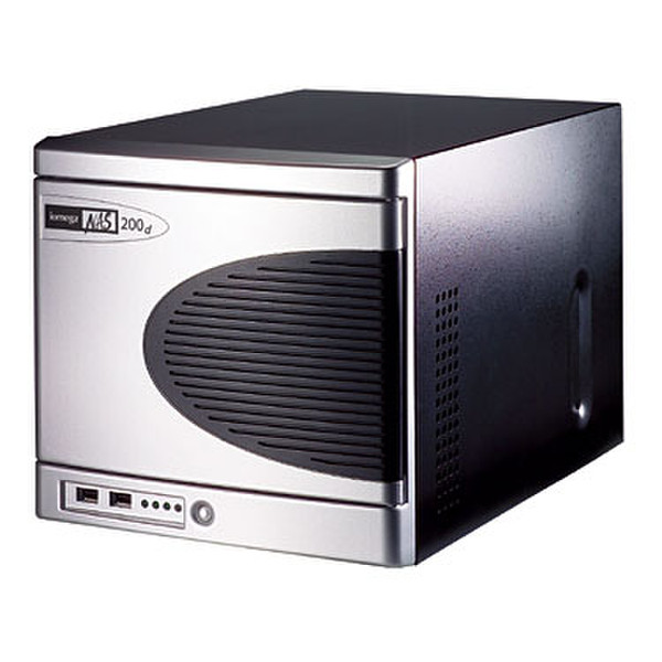 Iomega NAS 200d Series - 750 GB, with Print Server