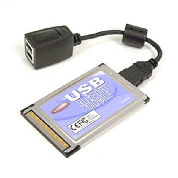 Belkin Adapter PCMCIA>2 USB f PC & Mac интерфейсная карта/адаптер