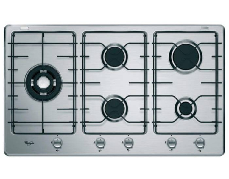 Whirlpool AKT 905 Встроенный Gas hob Нержавеющая сталь