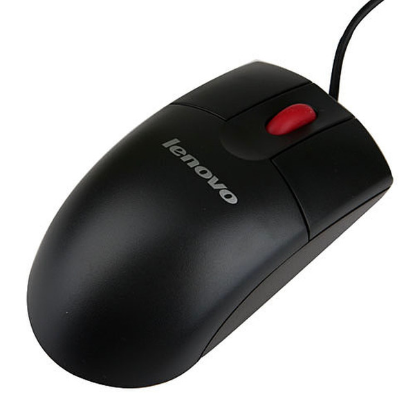 Lenovo 06P4069 USB Оптический 400dpi Черный компьютерная мышь